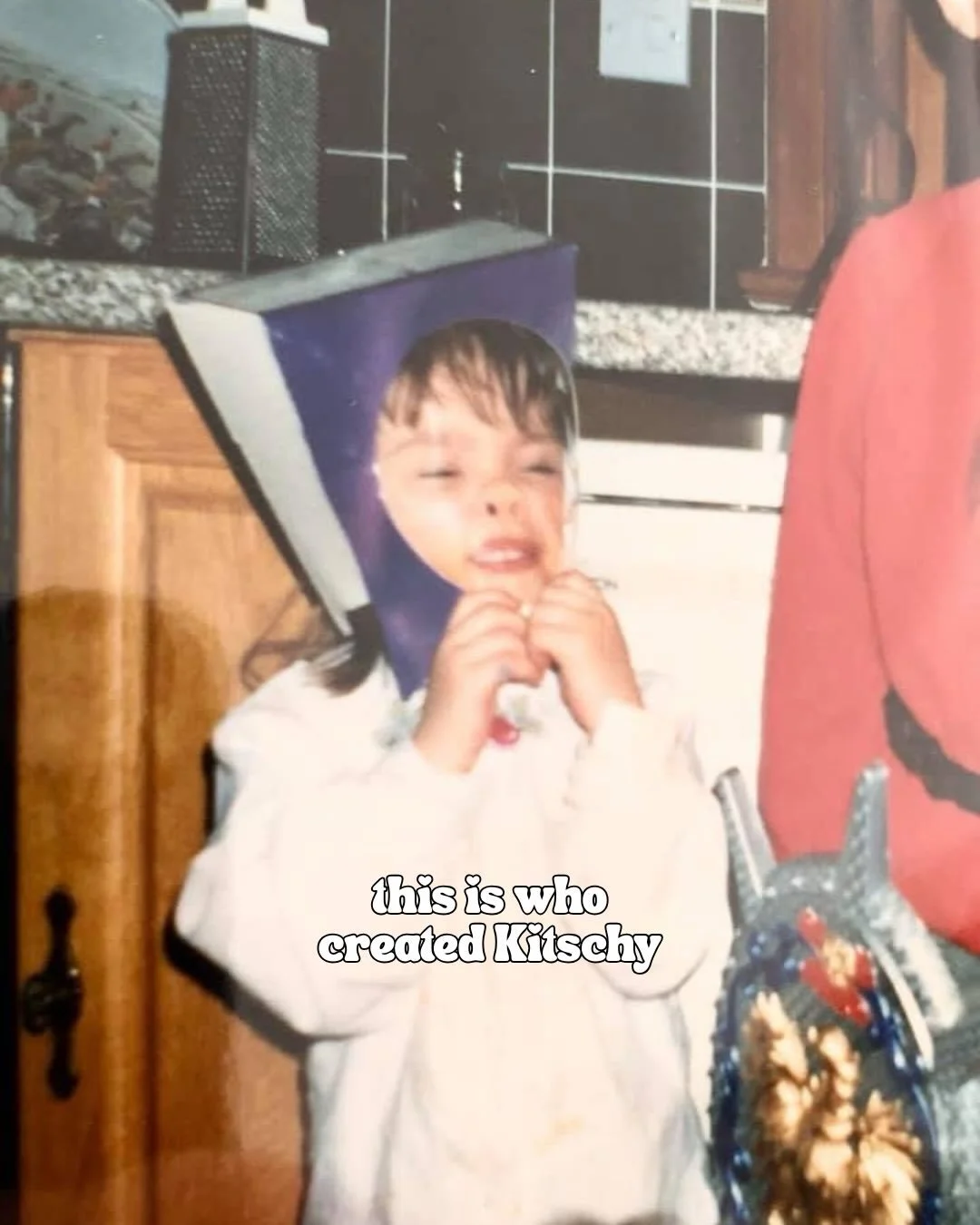 meet the kitschy team 🫶

(sike they&rsquo;re all just me, wearing all the hats that come with running a business)