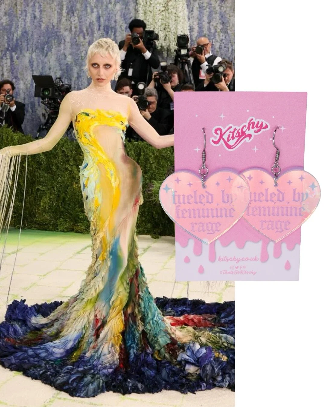 earrings we&rsquo;d pair with these Met Gala 2026 outfits! 💗

what was your fav outfit from the evening?

Emma Chamberlain - Fuelled By Feminine Rage
Beyonc&eacute; - Memento Mori Earrings
Sabrina Carpenter - Spire Earrings
Sam Smith - Trimoon Earri