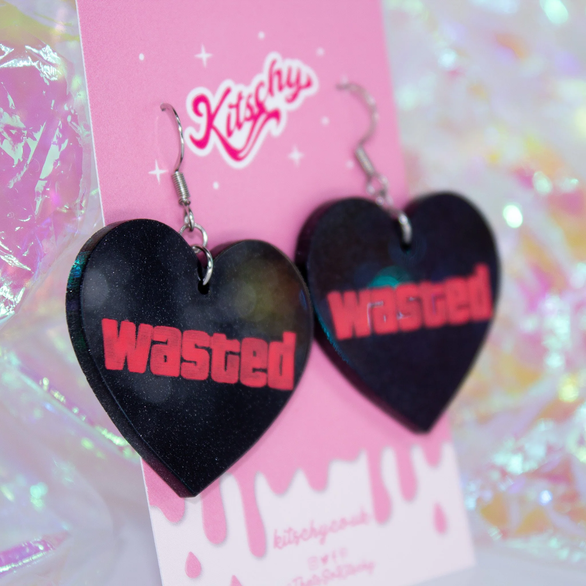 GTA-Wasted-black-glitter-laser-cut-acrylic-handmade-earrings.jpg