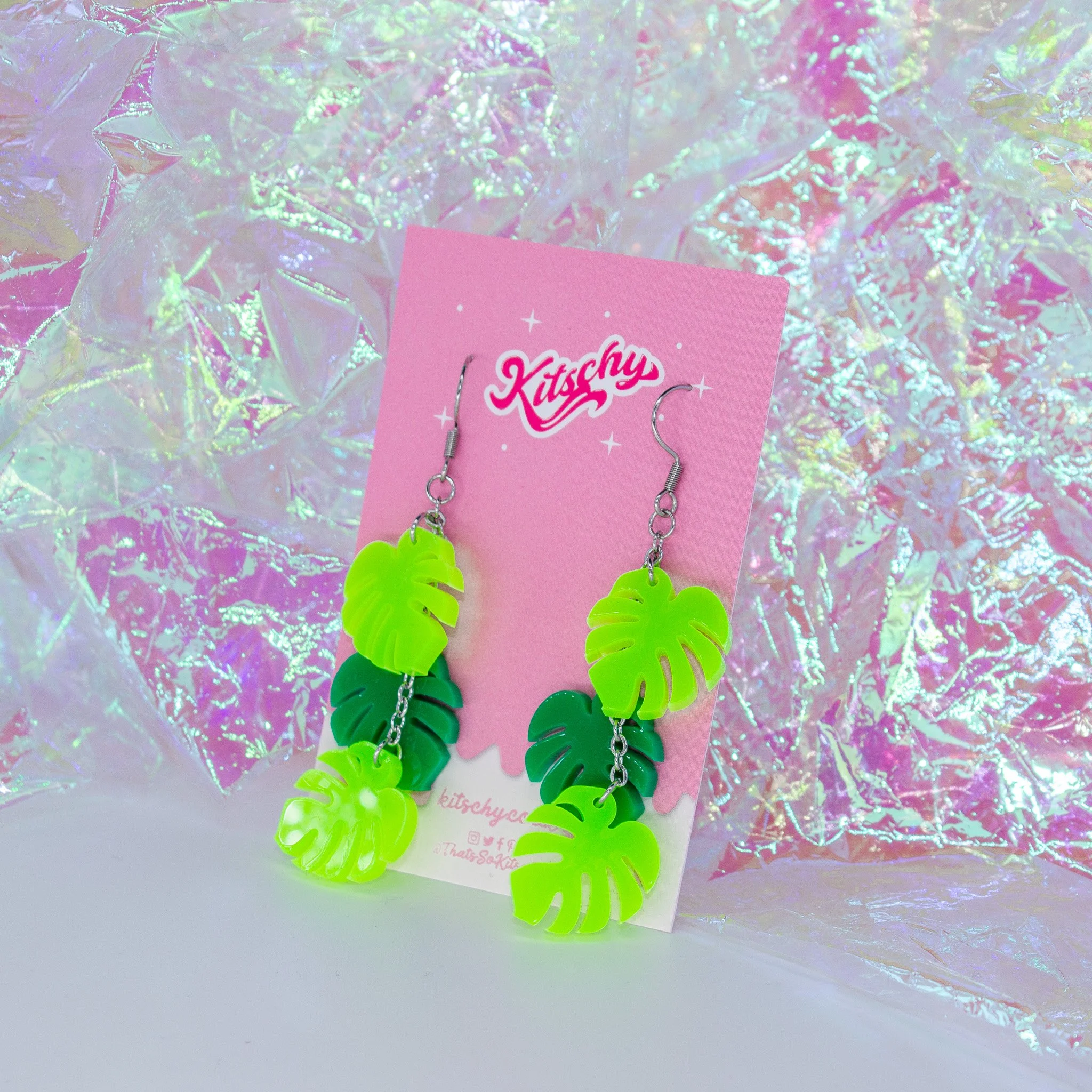 lime-green-dark-monstera-leaf-dangly-earrings-summer-vibes.jpg
