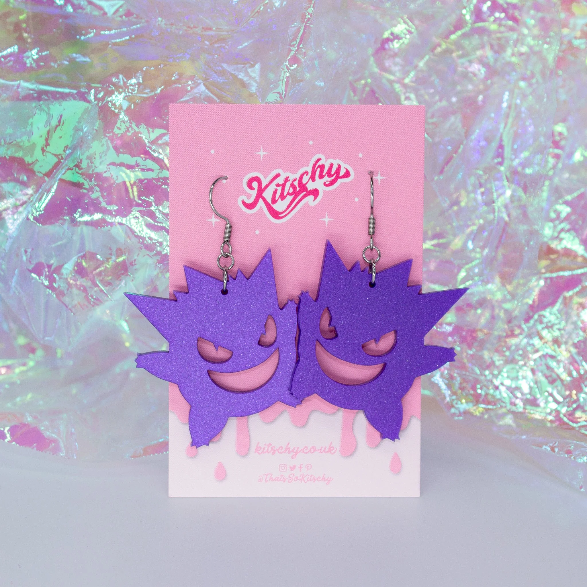 Gengar Earrings
