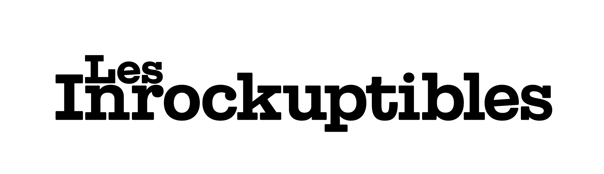 Logo 'Les Inrockuptibles' en contours noirs sur fond transparent. Parution du sac SEED par Guillaume larquemain.