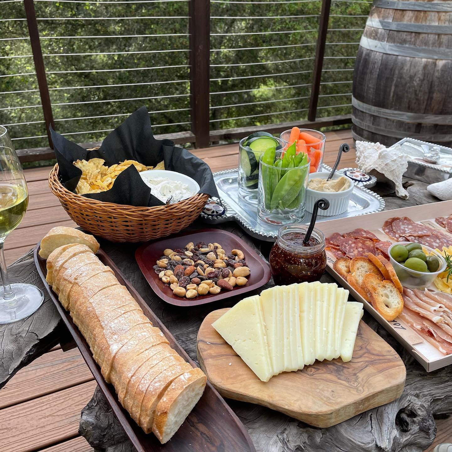 Wonderful evening on the back deck!
