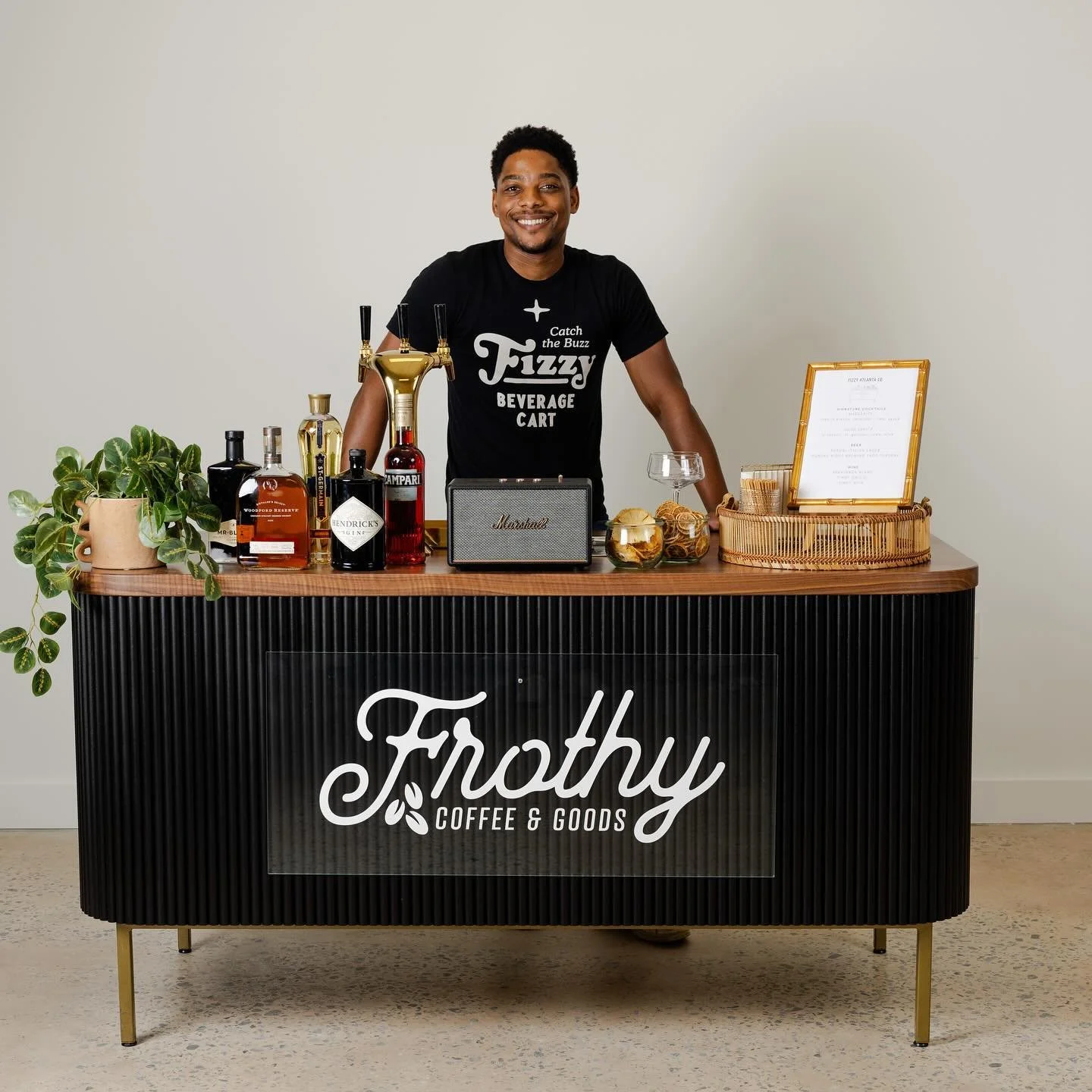 ✨ Appreciation Post ✨ 
Meet Perris, the literal unsung hero of our operation. No rain, or sleet, or Atlanta traffic jam can keep this man from delivering you an amazing experience!  When guests see our amazing setups at events, they often ask, &ldquo