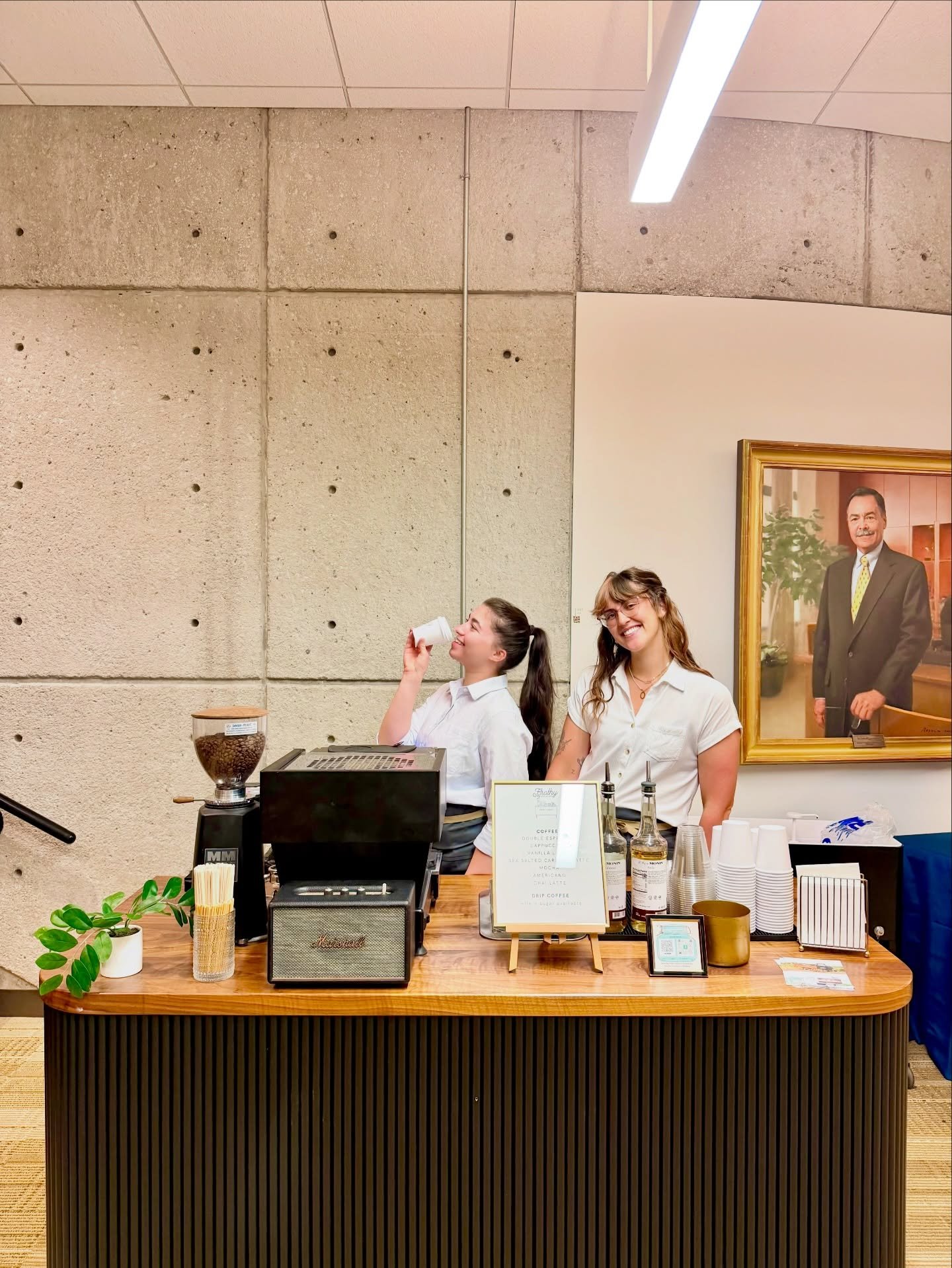 No matter the time of day, we make amazing coffee, and have some fun doing it! 😜 It was our pleasure to help Emory doctors stay caffeinated and calibrated for the cardiologist summit last week. 🫶