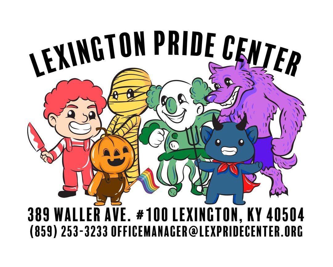 We're getting spooky in July! Stay tuned for upcoming events as we celebrate Pride all year long. #lexpride #LexPride #PrideAllYear #QueerHorror