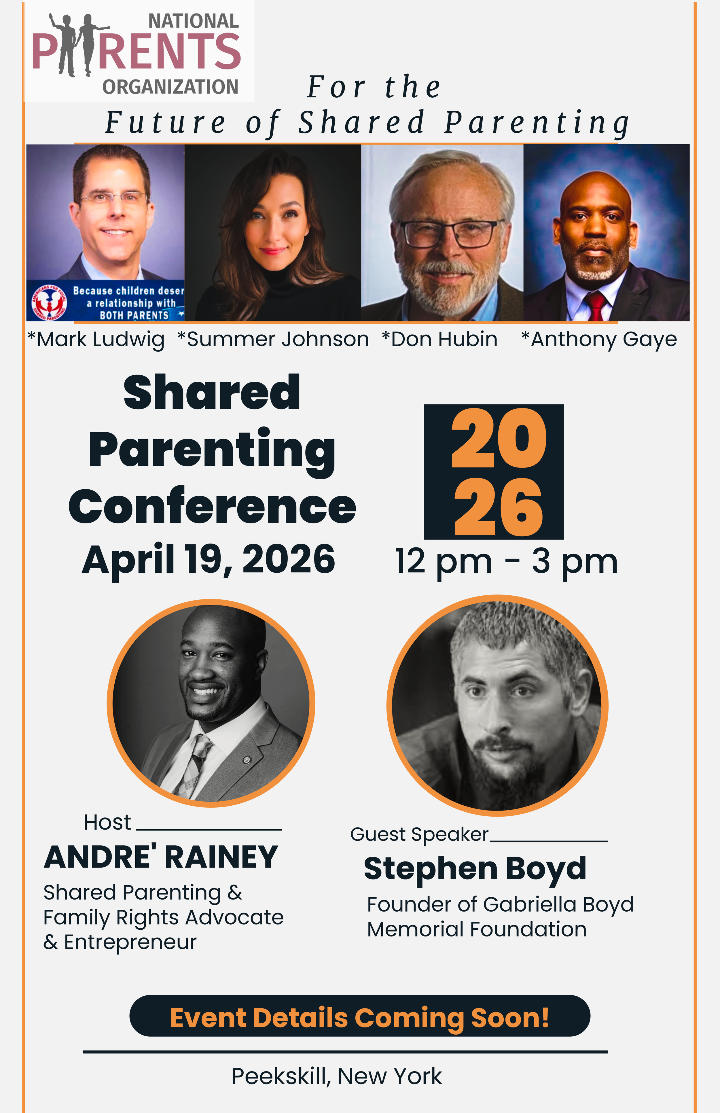 Shared Parenting Conference 2026