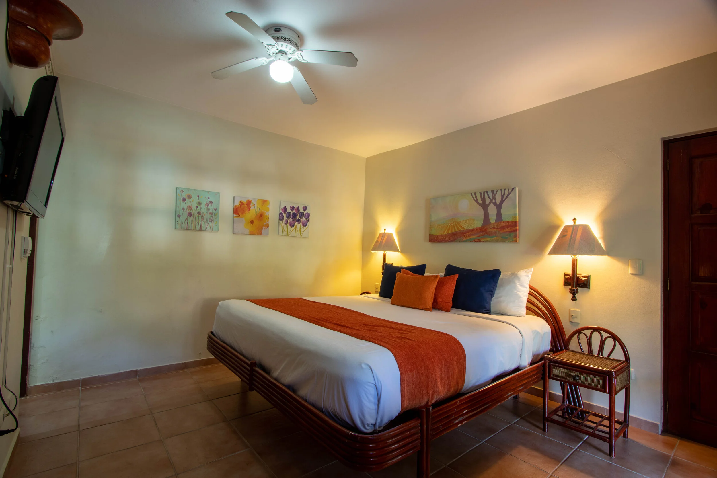 my bedroom 'basement' -villa 1