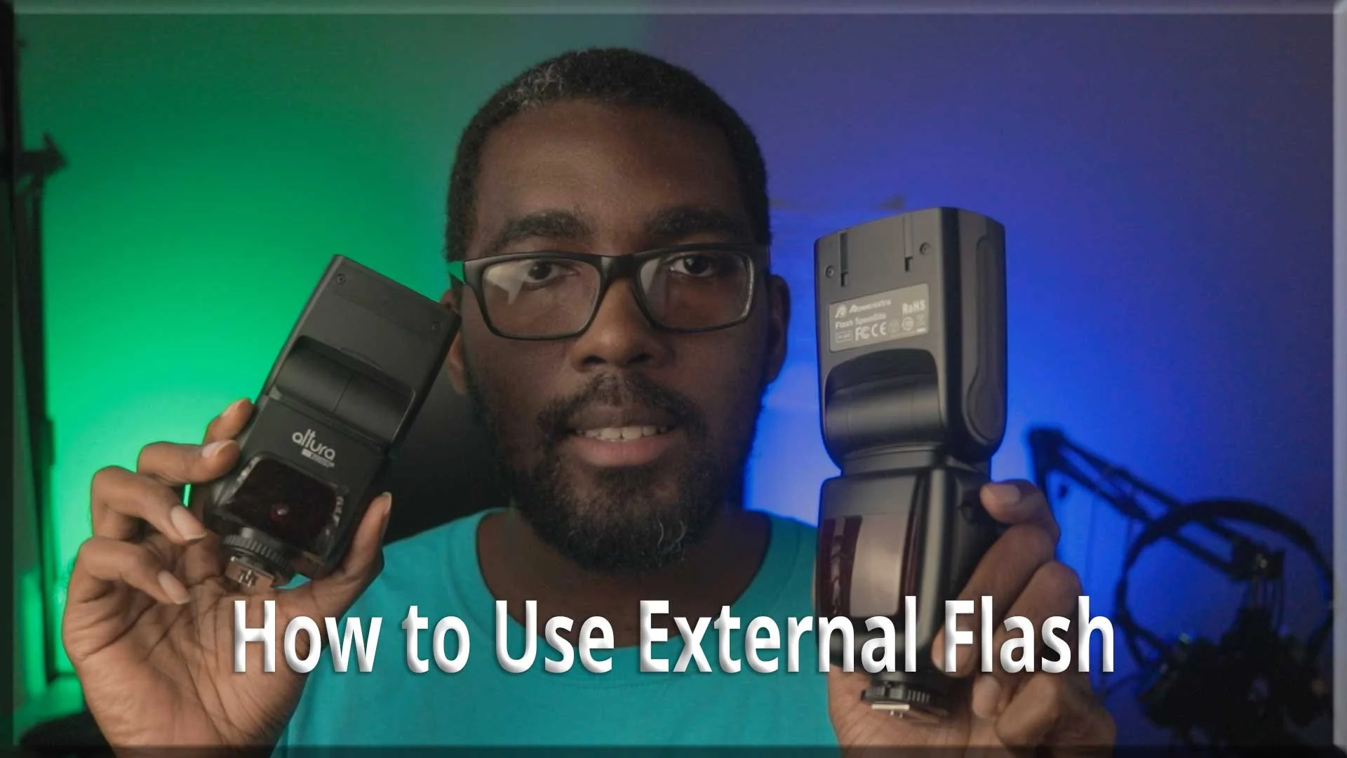 How To Use External Flash