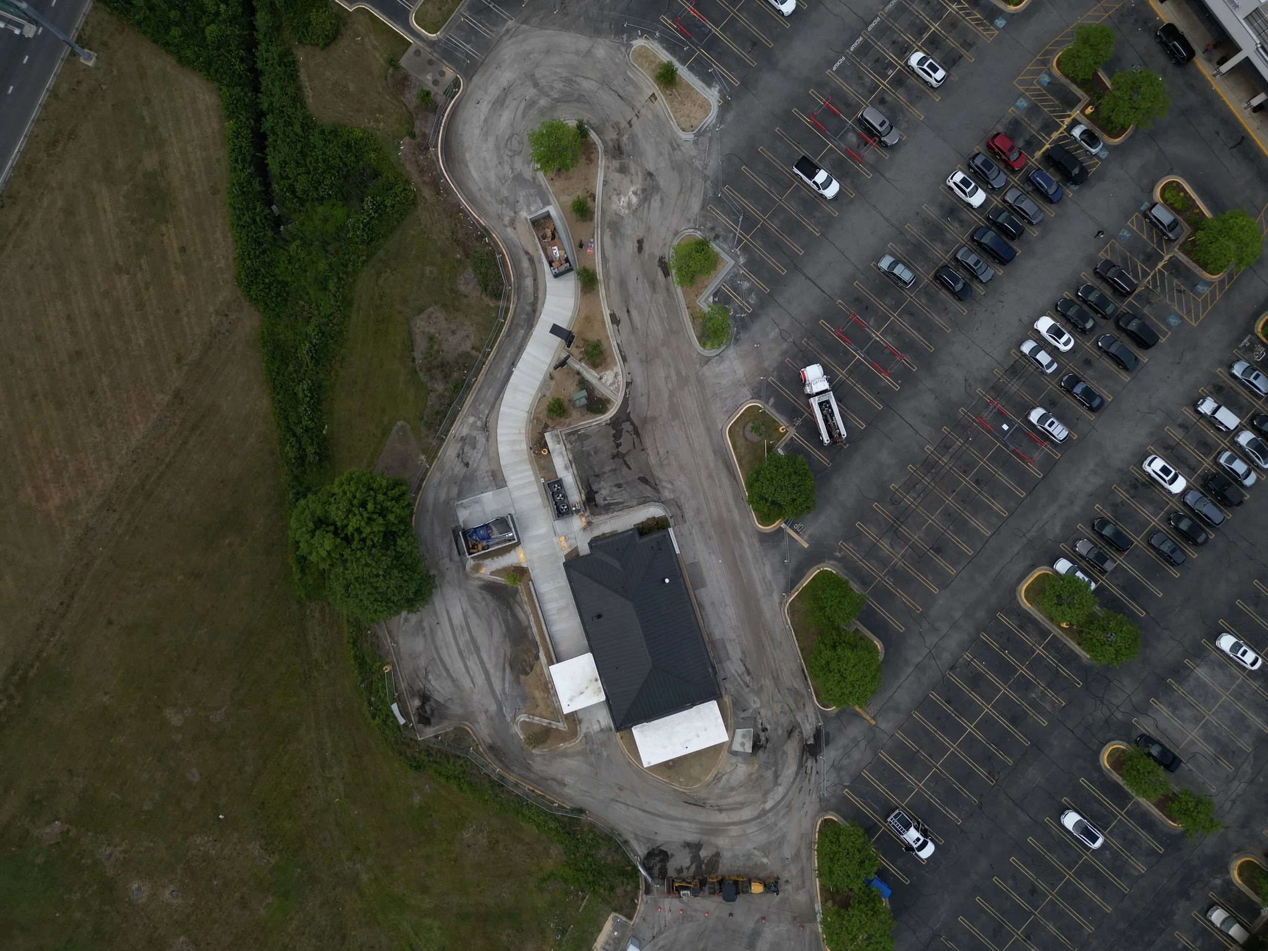 Starbucks Construction on Crain Highway 1