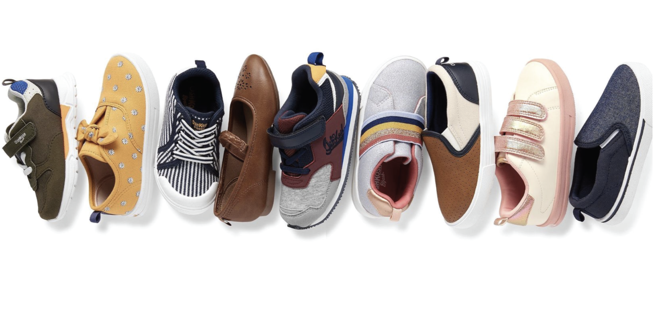 FA20 boys and girls footwear assortment