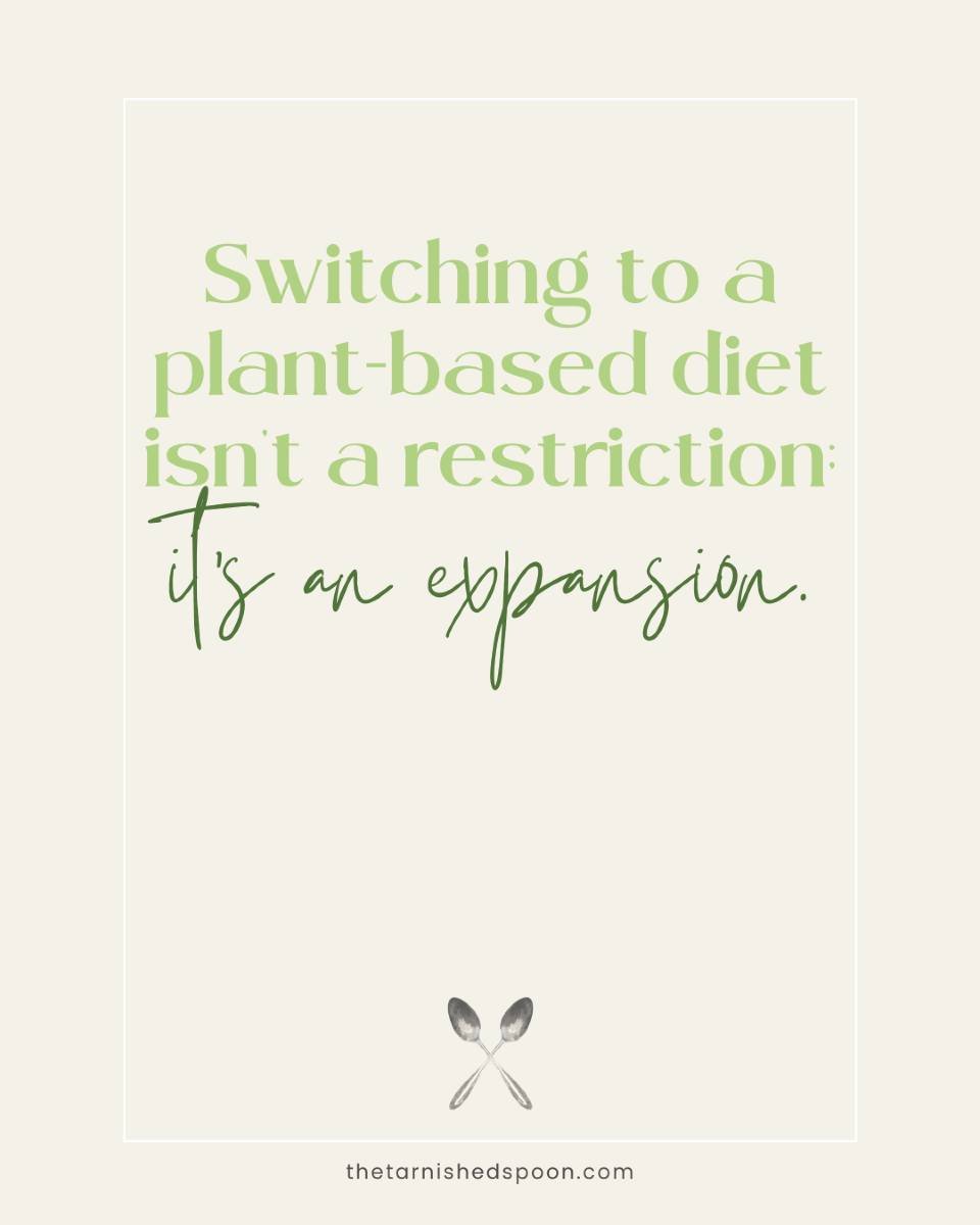 Switching to plants isn&rsquo;t a restriction; it&rsquo;s an expansion‼️

Before I went plant-based I had never tried Indian or Ethiopian food. 🤯 I am now, more then ever, more open to trying new cuisines and seeing how easy it is to veganize them. 