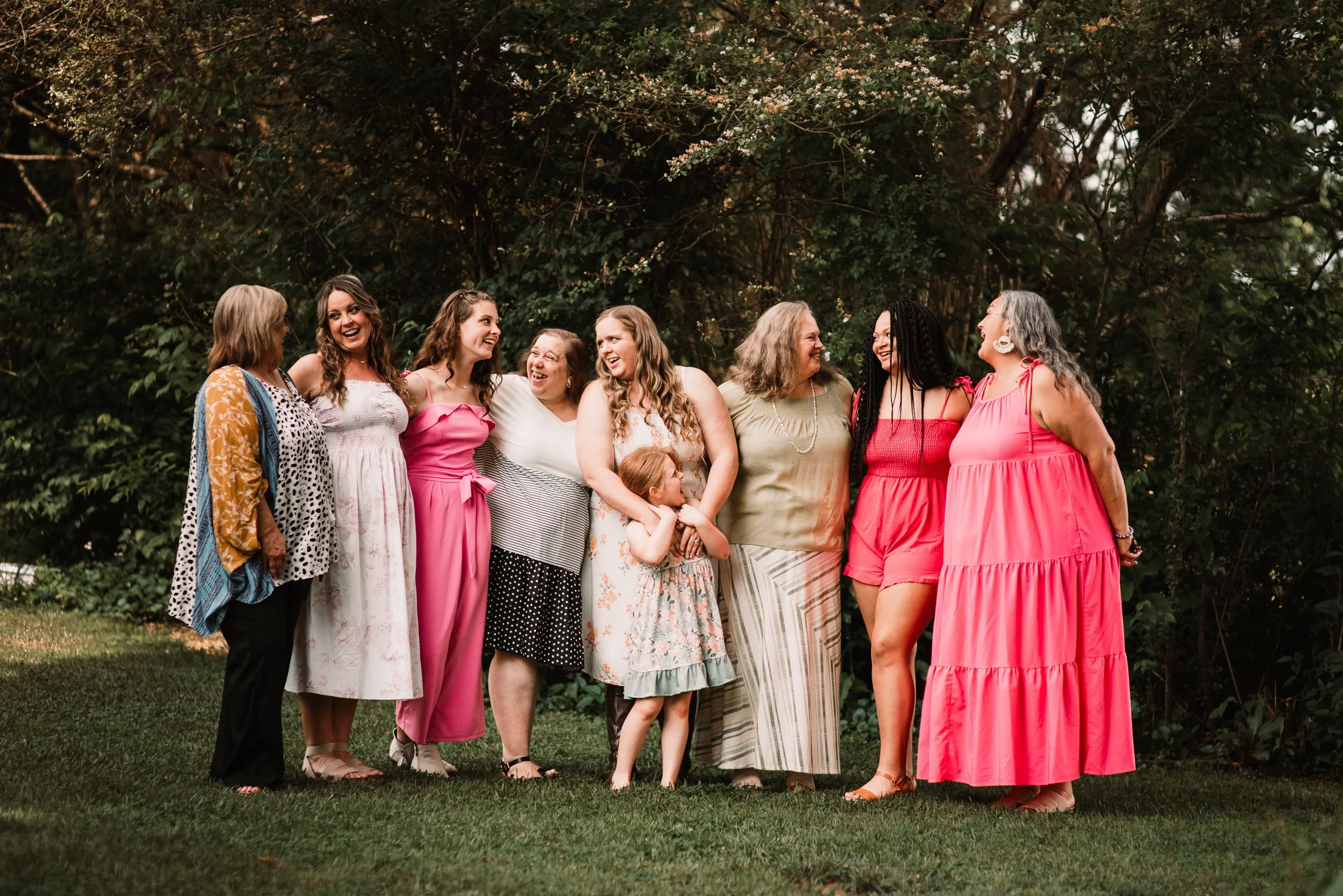 Group of women laughing