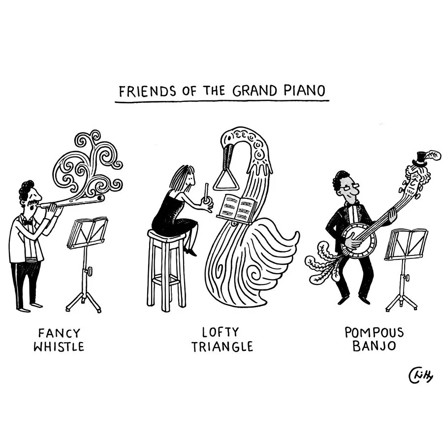 Friends of the grand piano