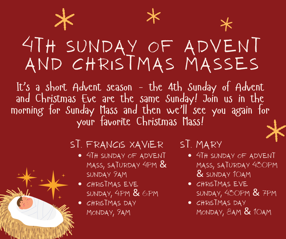4th Sunday and Christmas 2023