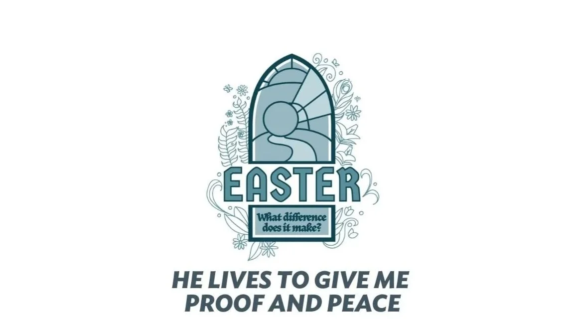 Weekend Worship Theme - Easter: What Difference Does It Make - He Lives To Give Me Proof And Peace