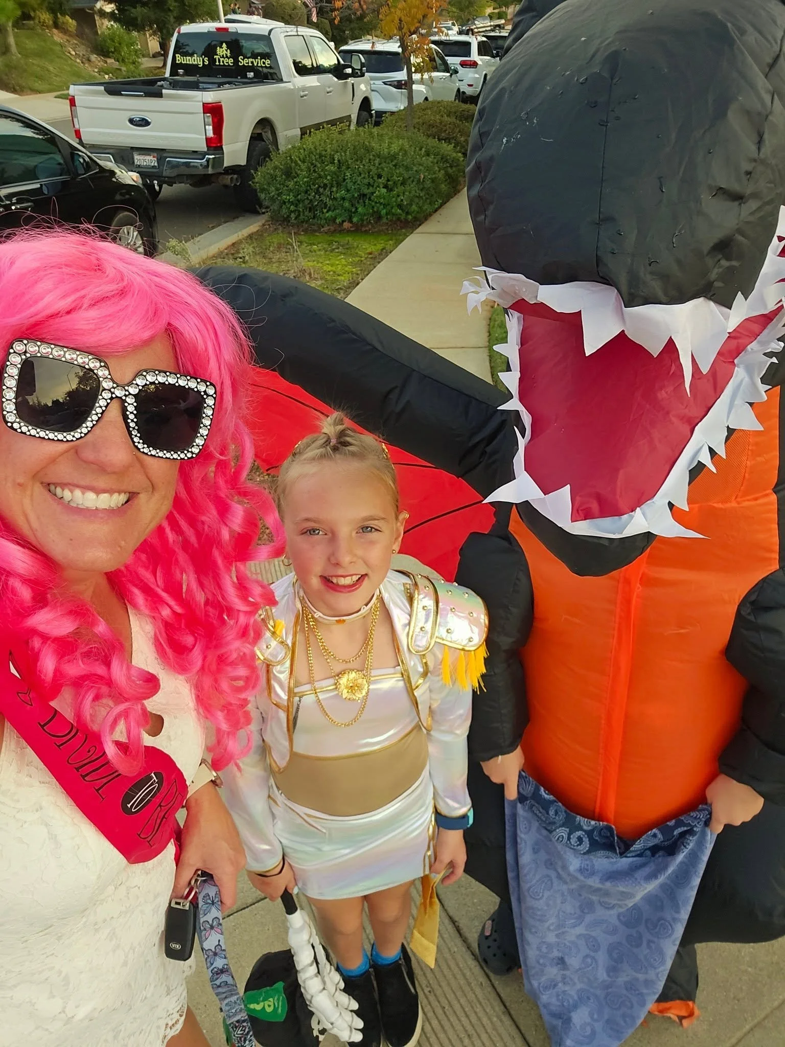 Happy Halloween! Savoring the time I get to dress up and have fun with my kids trick-or-treating