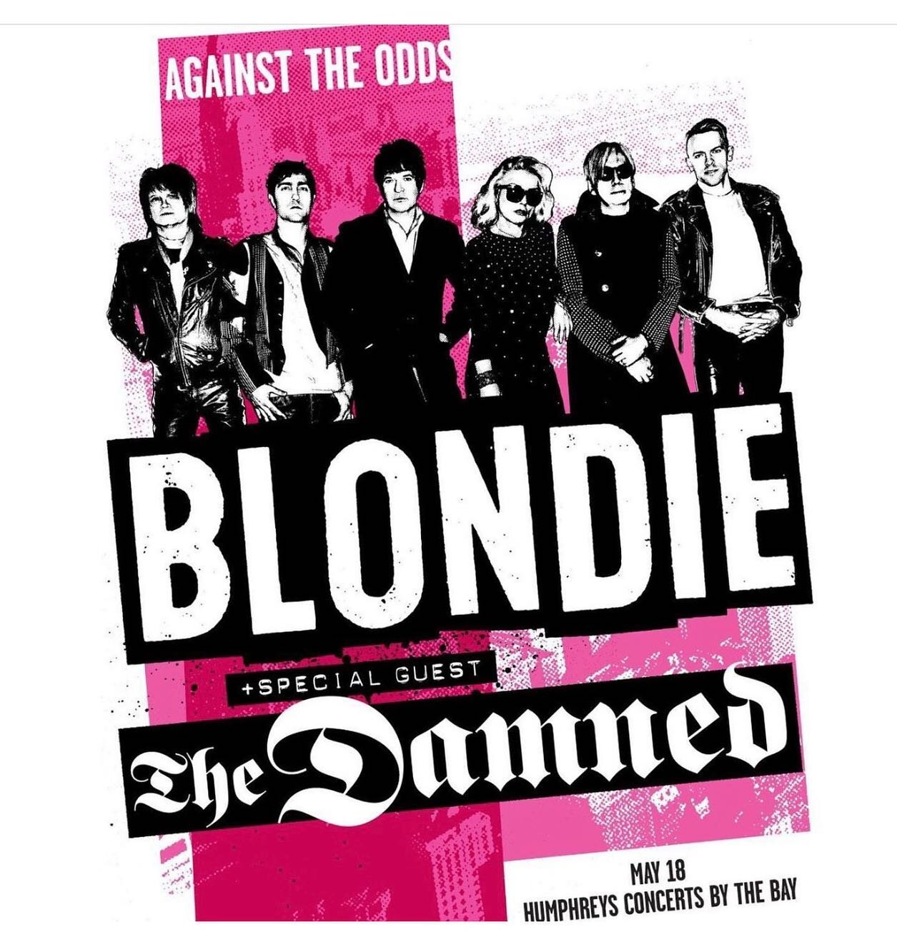 Dreams really do come true!@blondieofficial and #thedamned 🌹tix on sale now and going fast!