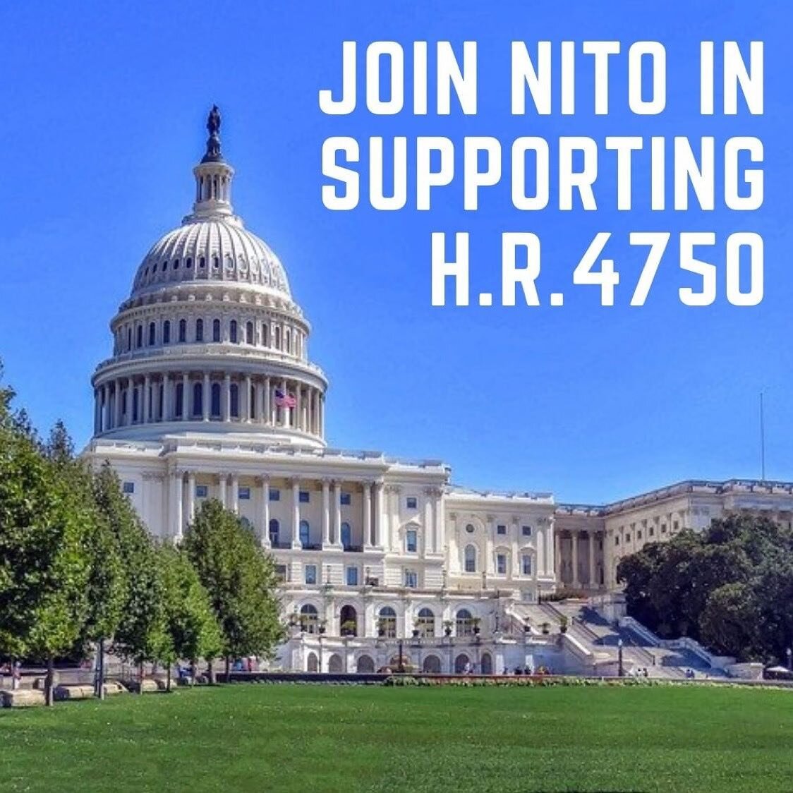 Repost from @nito_live
&bull;
HELP ARTISTS NOW! Join NITO in support of H.R. 4750: The Performing Artist Parity Act, which expands tax deductions for the expenses of performing artists including commissions to managers and agents. 

Click the link in