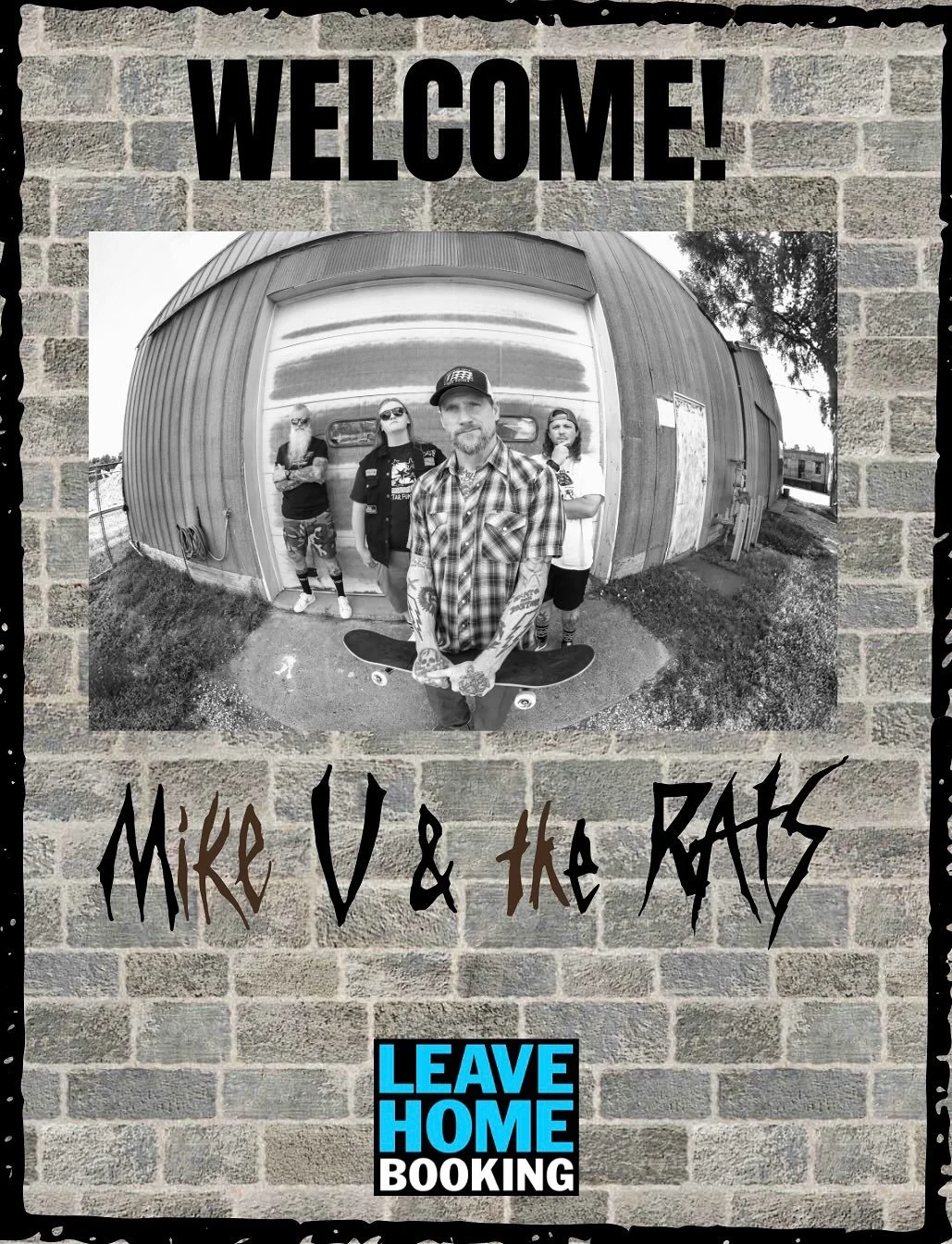 We&rsquo;re thrilled to welcome @mikevandtherats to our Leave Home family! Yes, THAT Mike V 🛹 Catch them live on tour now and give them a follow!