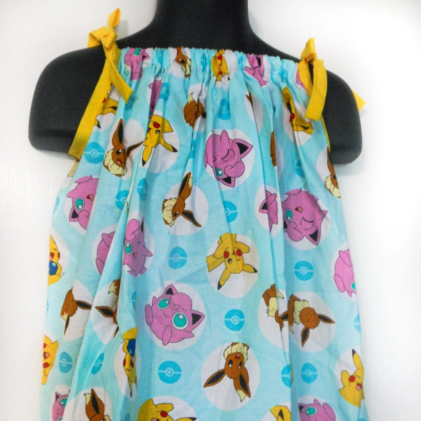 Pokemon Characters on Teal Sundress Full