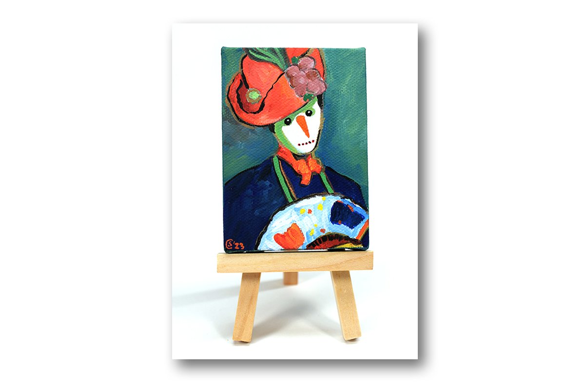 Icy With Red Hat