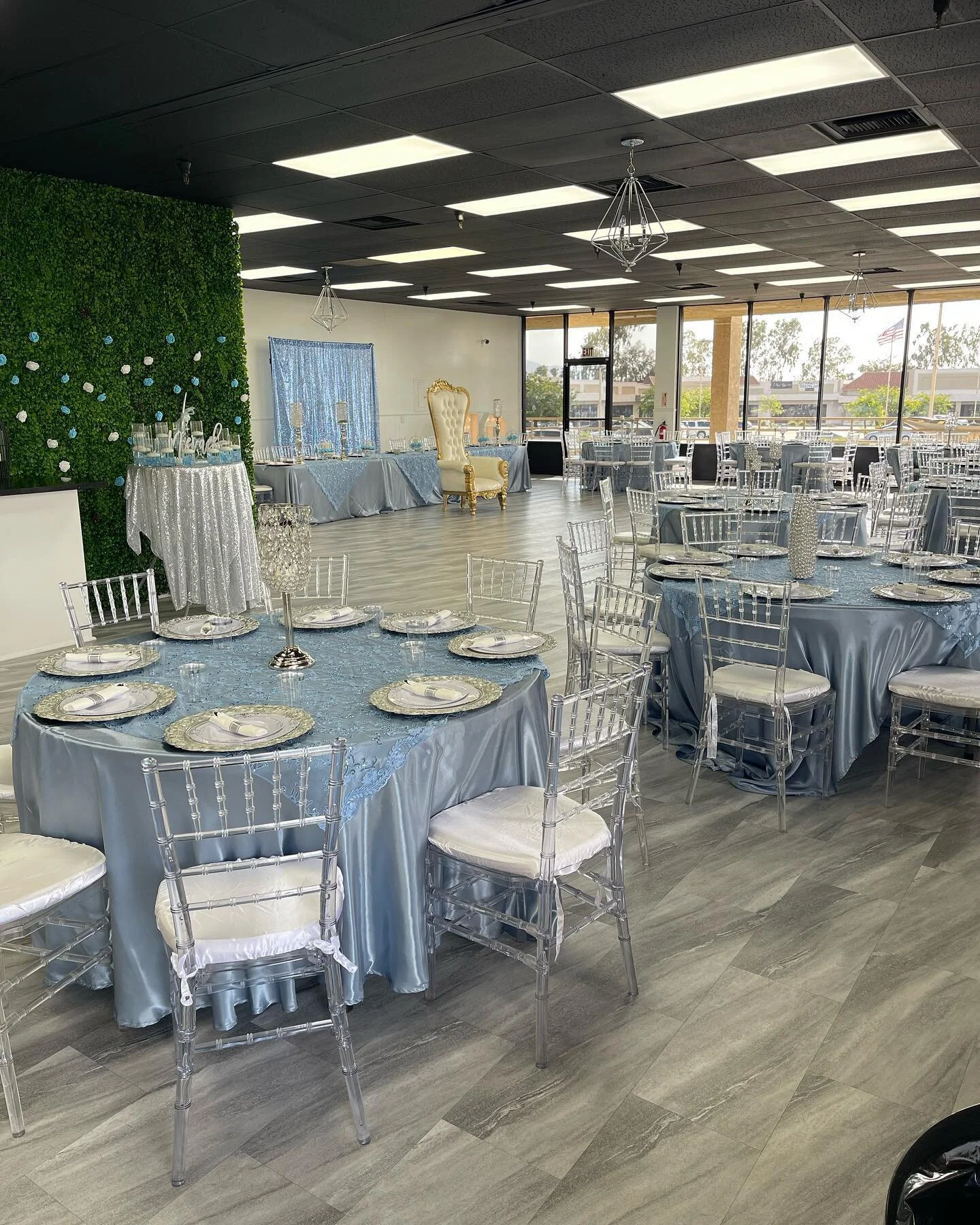 Sweet 16 decor by @n_styleparties. #hostyourbirthdaypartywithus #decor #party #cinderella #themedbirthday