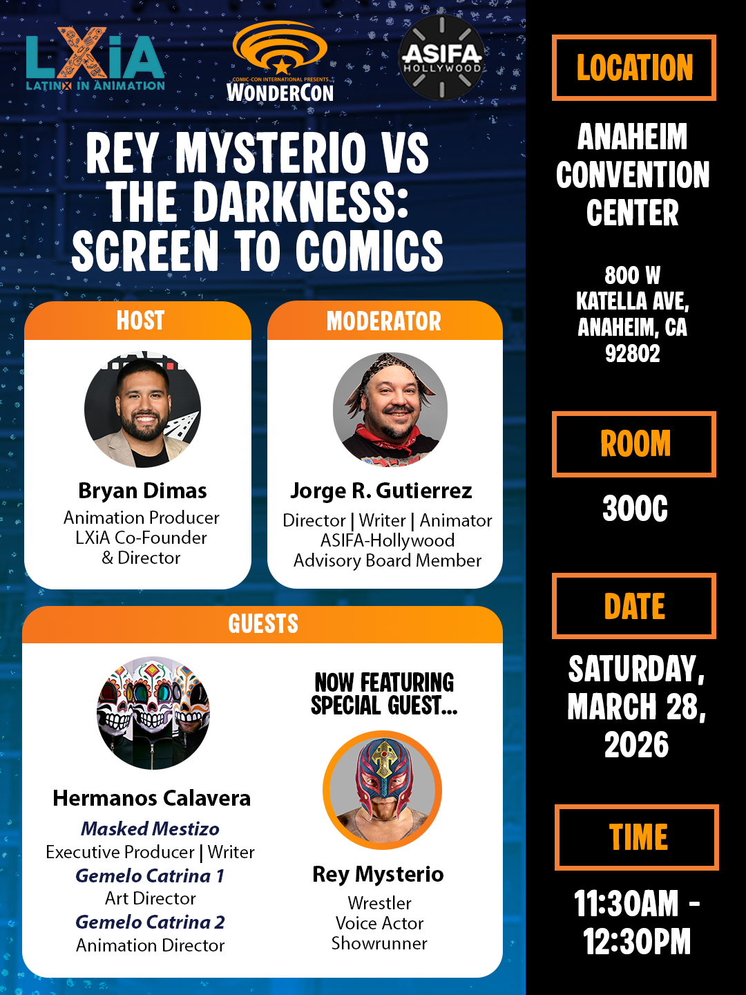 LXiA WonderCon 2026 Panel