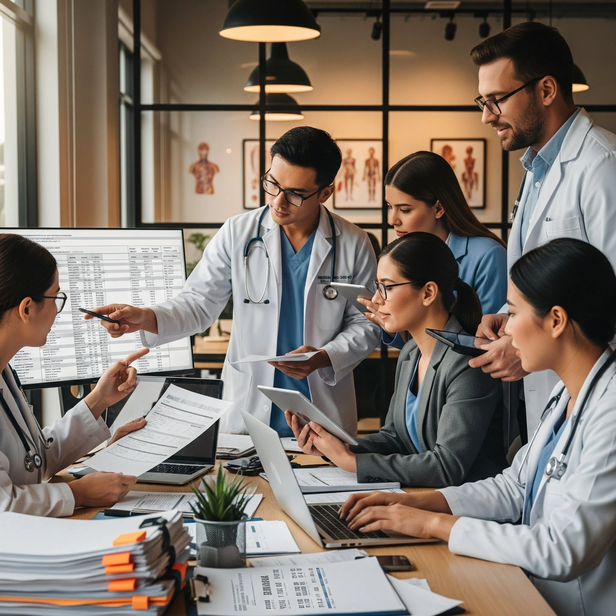 How can I help bridge the gap between our medical billing company and our clinic when it comes to transparency and communication?