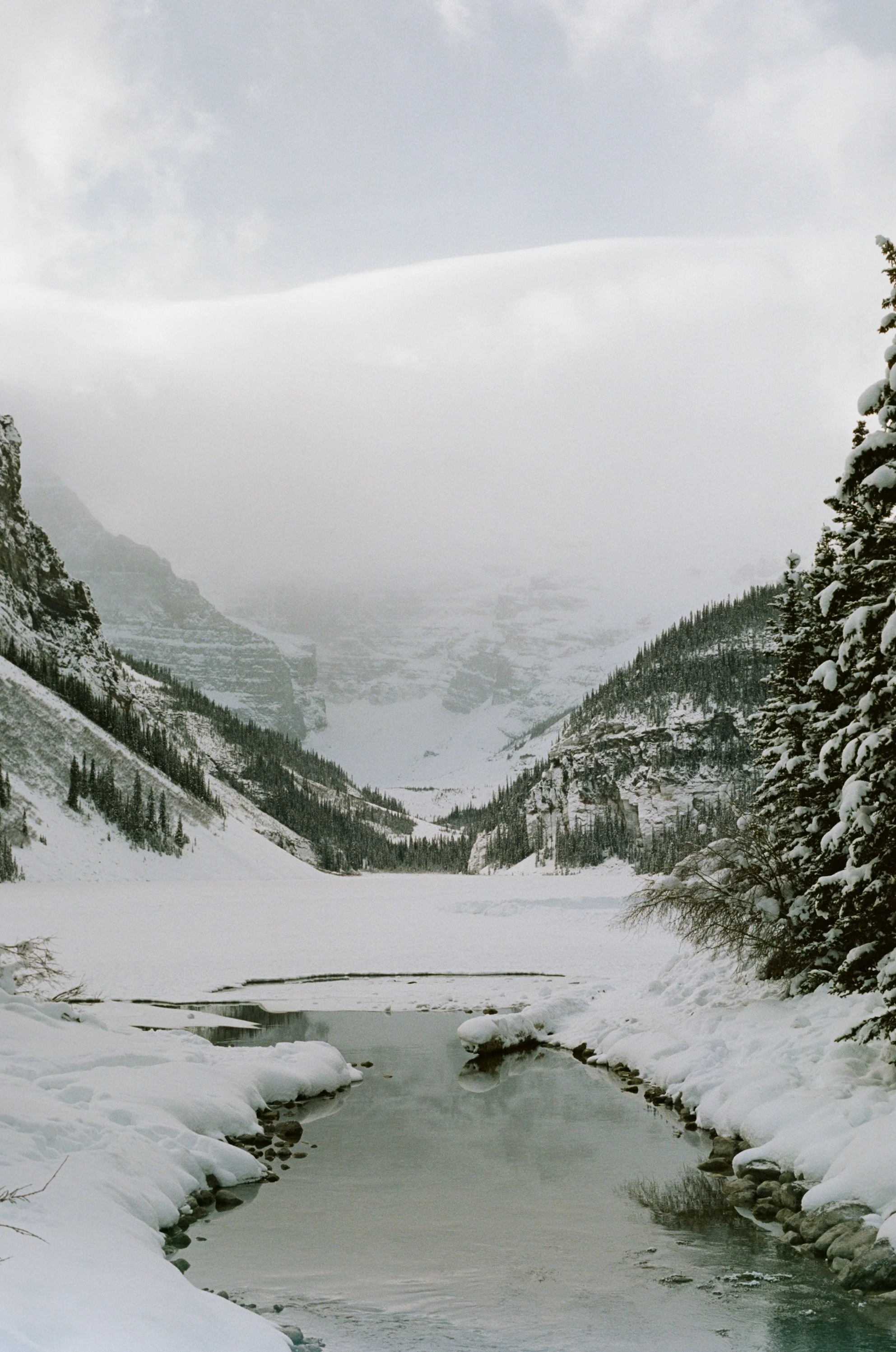NO SOUND BUT THE SNOW: LAKE LOUISE, 2023