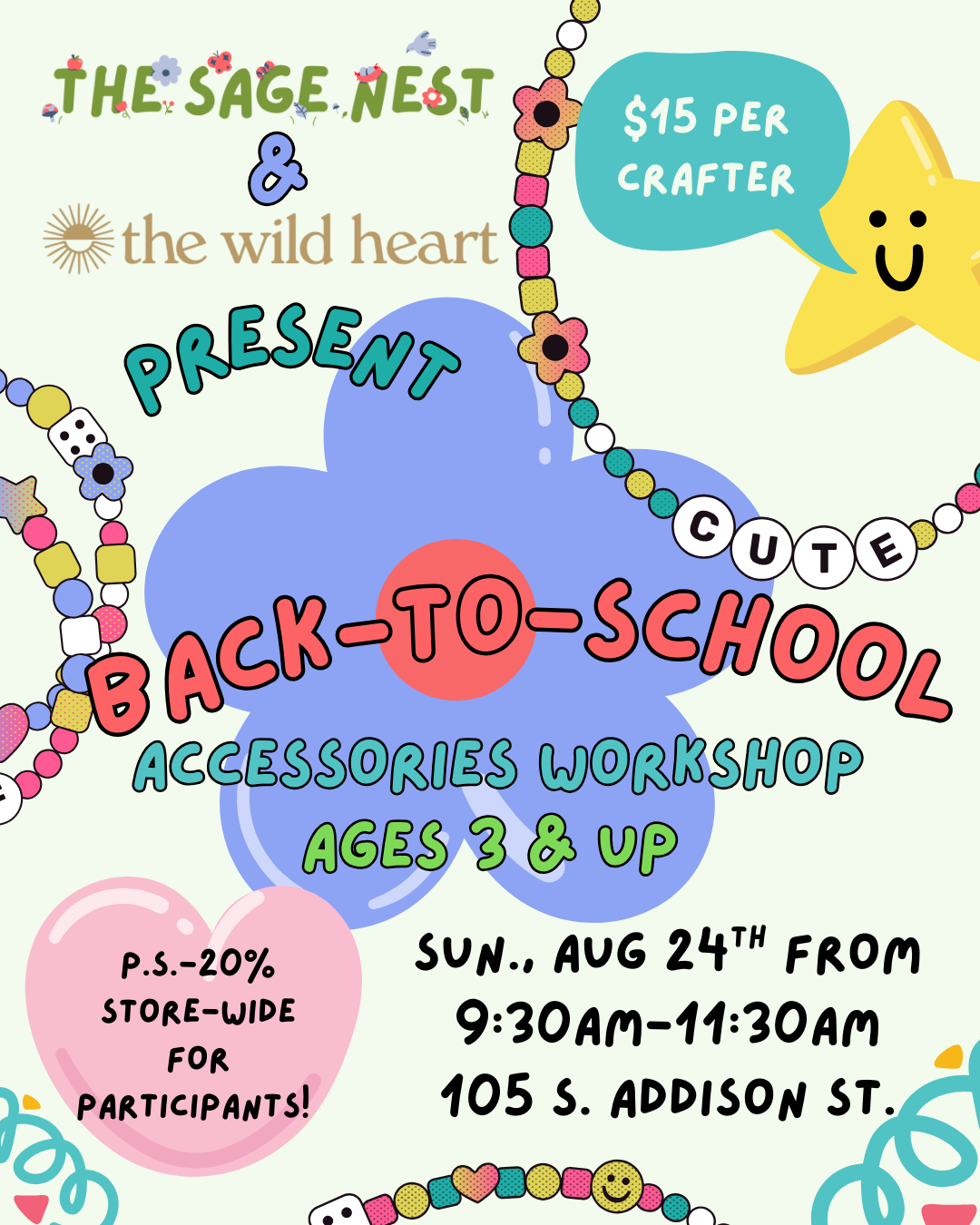BTS Accessory Making Workshop at The Wild Heart
