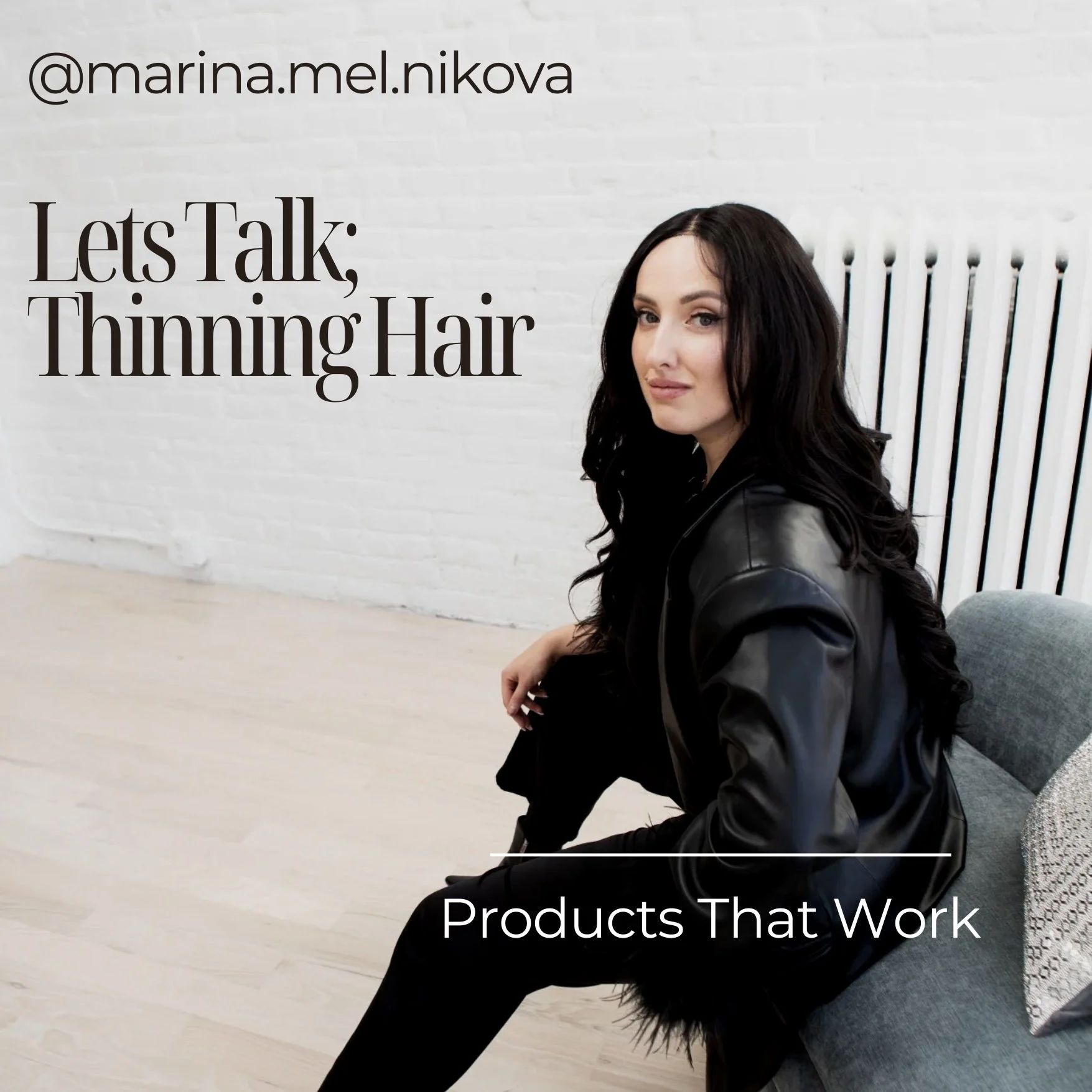 The Three Products I Recommend Most for Thinning Hair  (From a Boston Salon Owner Who Sees This Every Day)