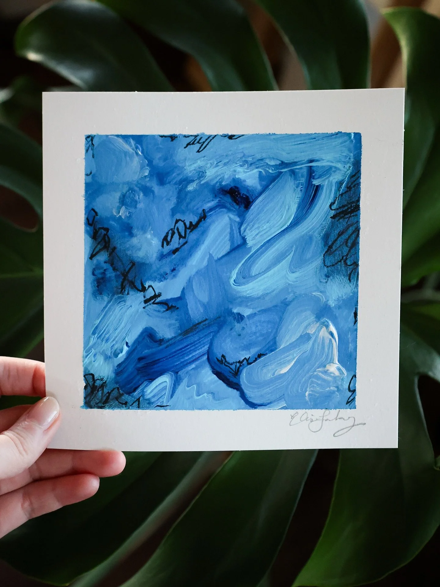 &ldquo;psalm 12&rdquo; | 6x6 | gouache, charcoal

The faithful have vanished&mdash;that&rsquo;s the title of Psalm 12 in the ESV. I wanted to evoke the feeling of smoke, swirling and drifting away.

The psalmist describes the Lord&rsquo;s words as &l