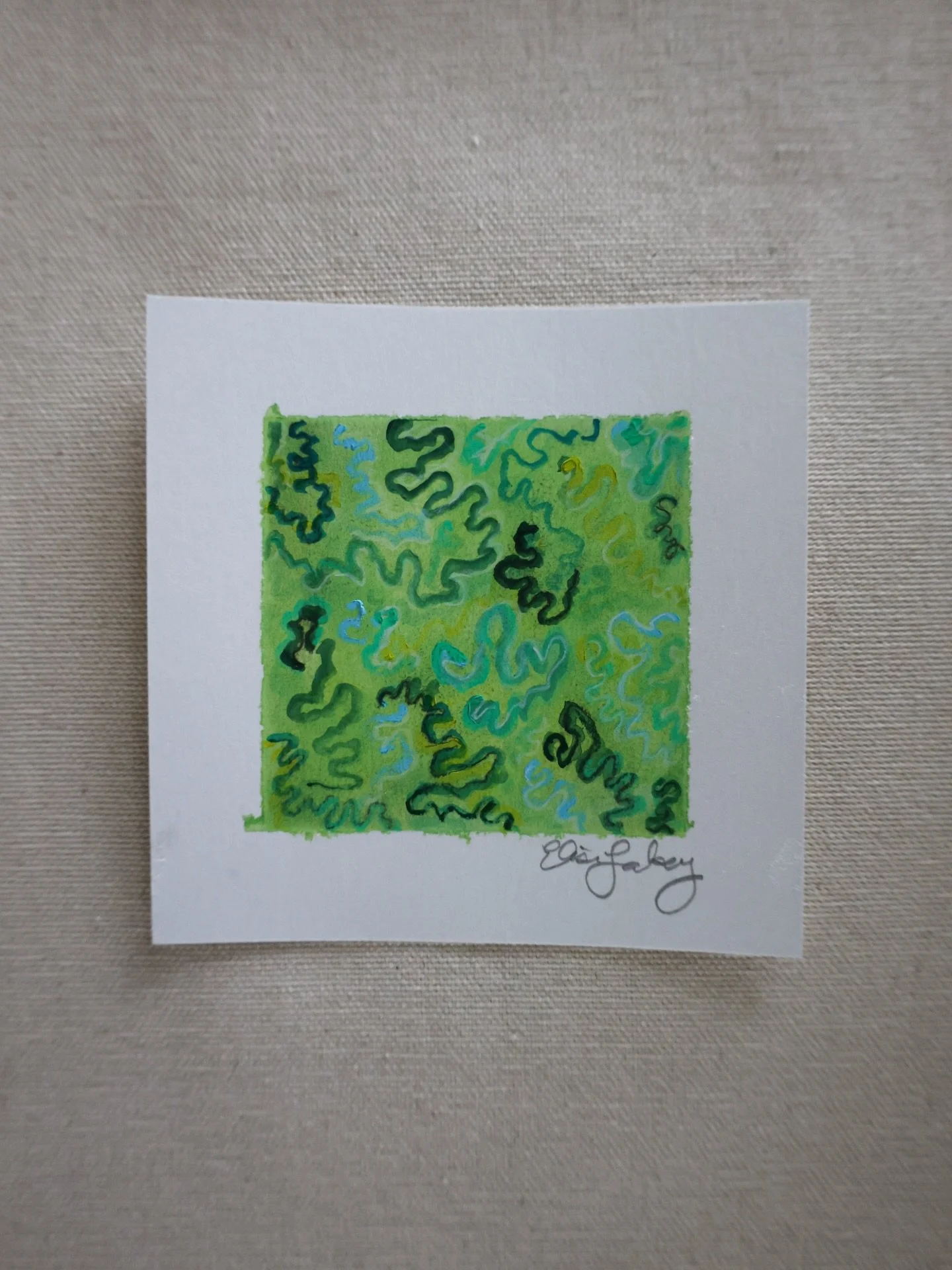 &ldquo;psalm 21&rdquo; | 4x4 | gouache, charcoal

I&rsquo;ve been playing around with this zig-zag pattern in several paper works this week. This one feels like spring (which I&rsquo;m totally ready for at this point).

&ldquo;For you meet him with r