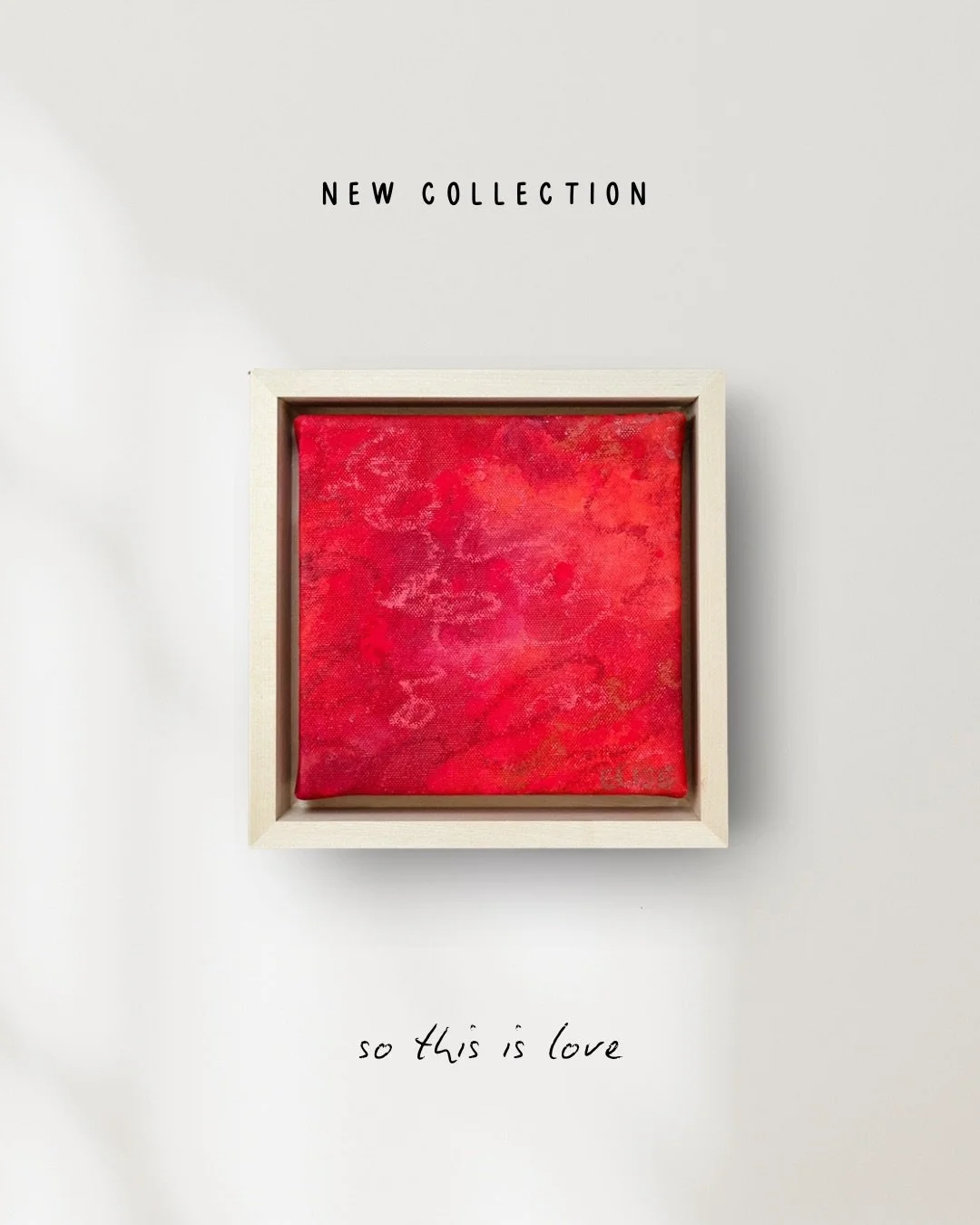 ✨new collection alert✨

SO THIS IS LOVE

To the hopeless romantics, the dreamers, the idealists&mdash;the cloud gazers who never want to come down&mdash;this collection is for you.

In a digital world bent towards hate, I wanted to celebrate and expl