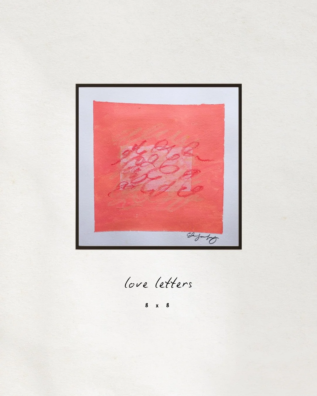LOVE LETTERS

darling

you were always 

a love letter

never to be 

sent
.
.
.
&ldquo;love letters&rdquo; | 8x8 | mixed media on paper
original art and poem by elise lakey
available at eliselakey.com 💌

#paintingonpaper #abstractart