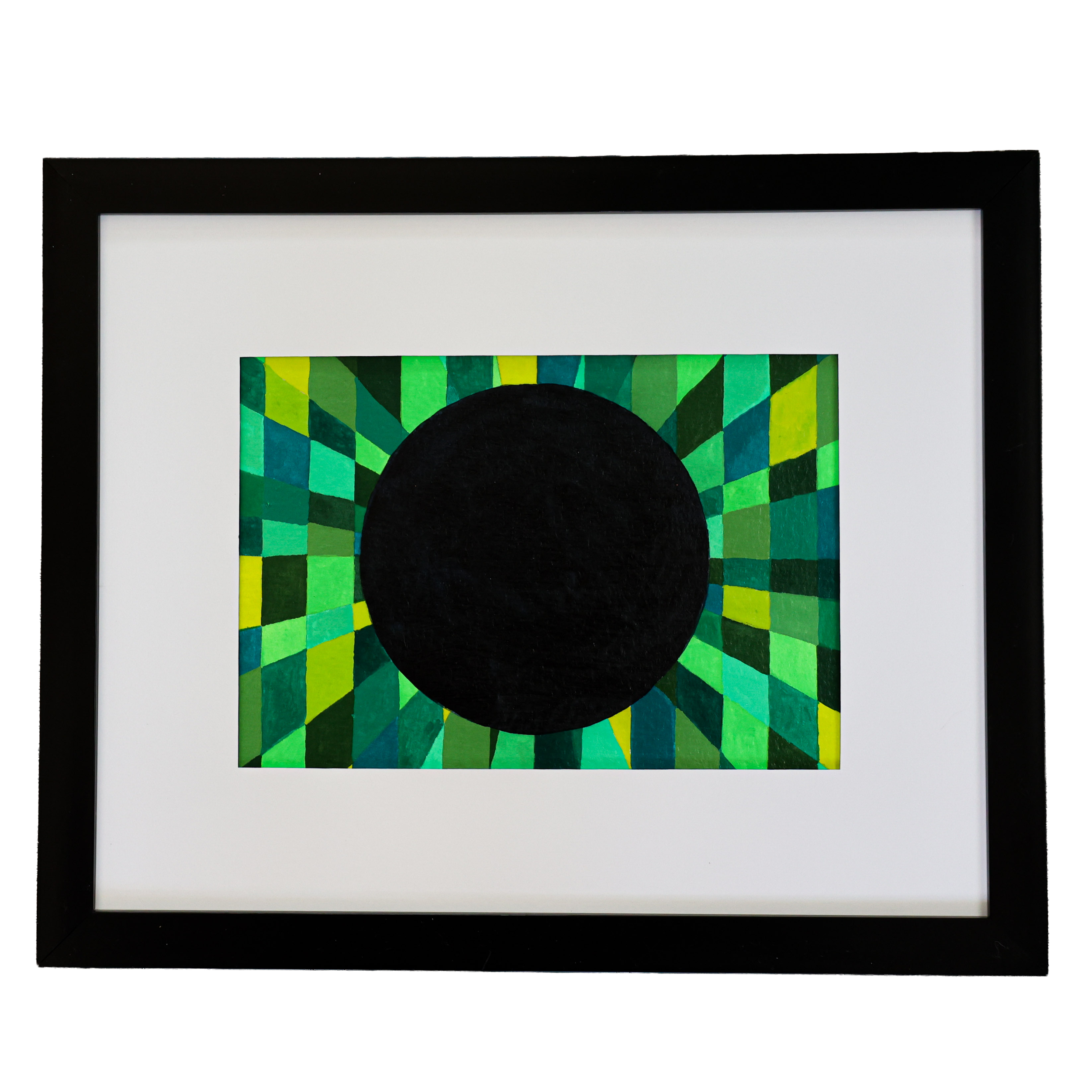 black hole absorbs squares
