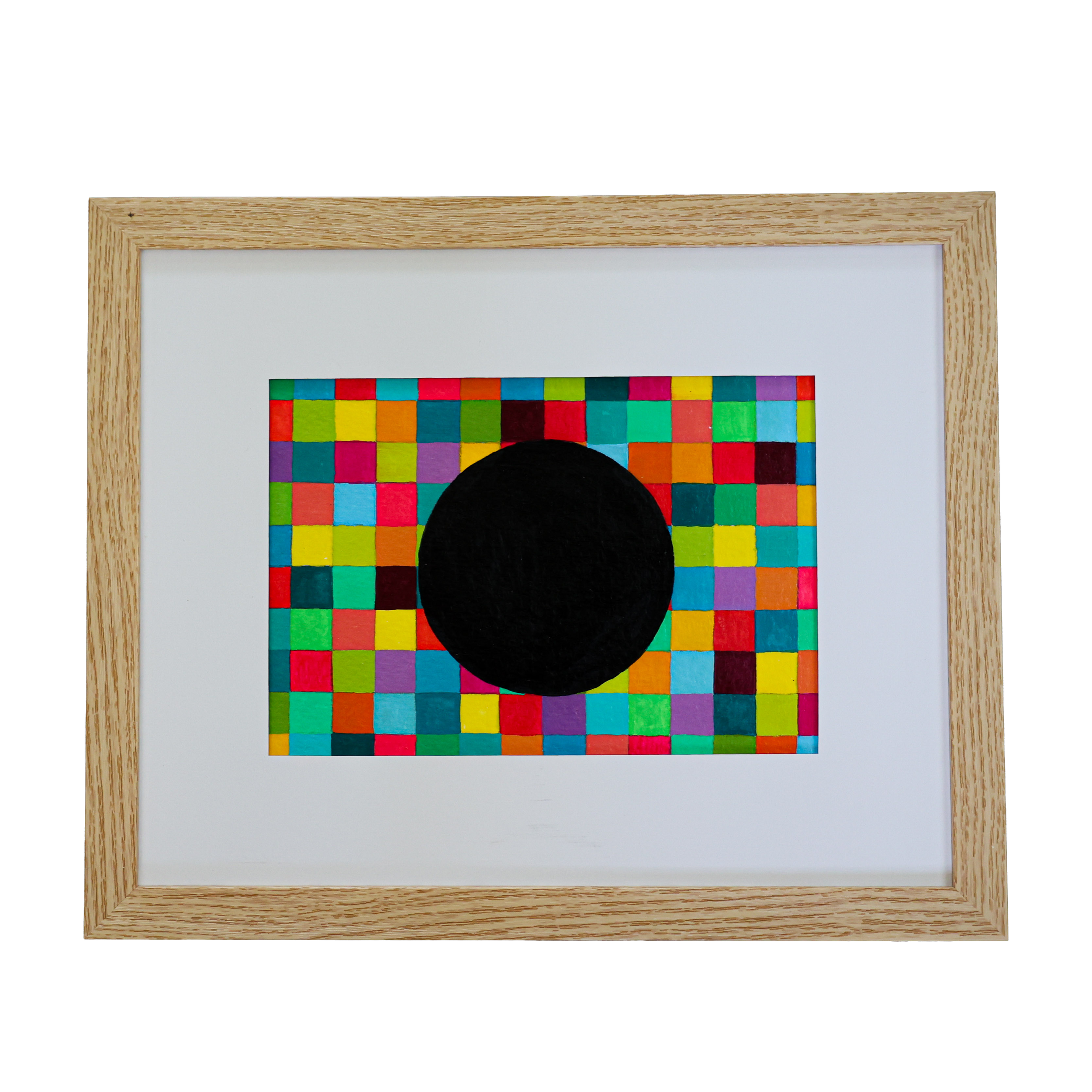 black hole with squares