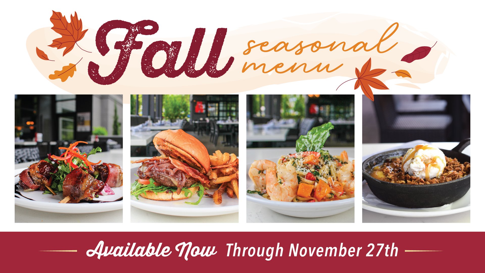 Fall Seasonal Menu