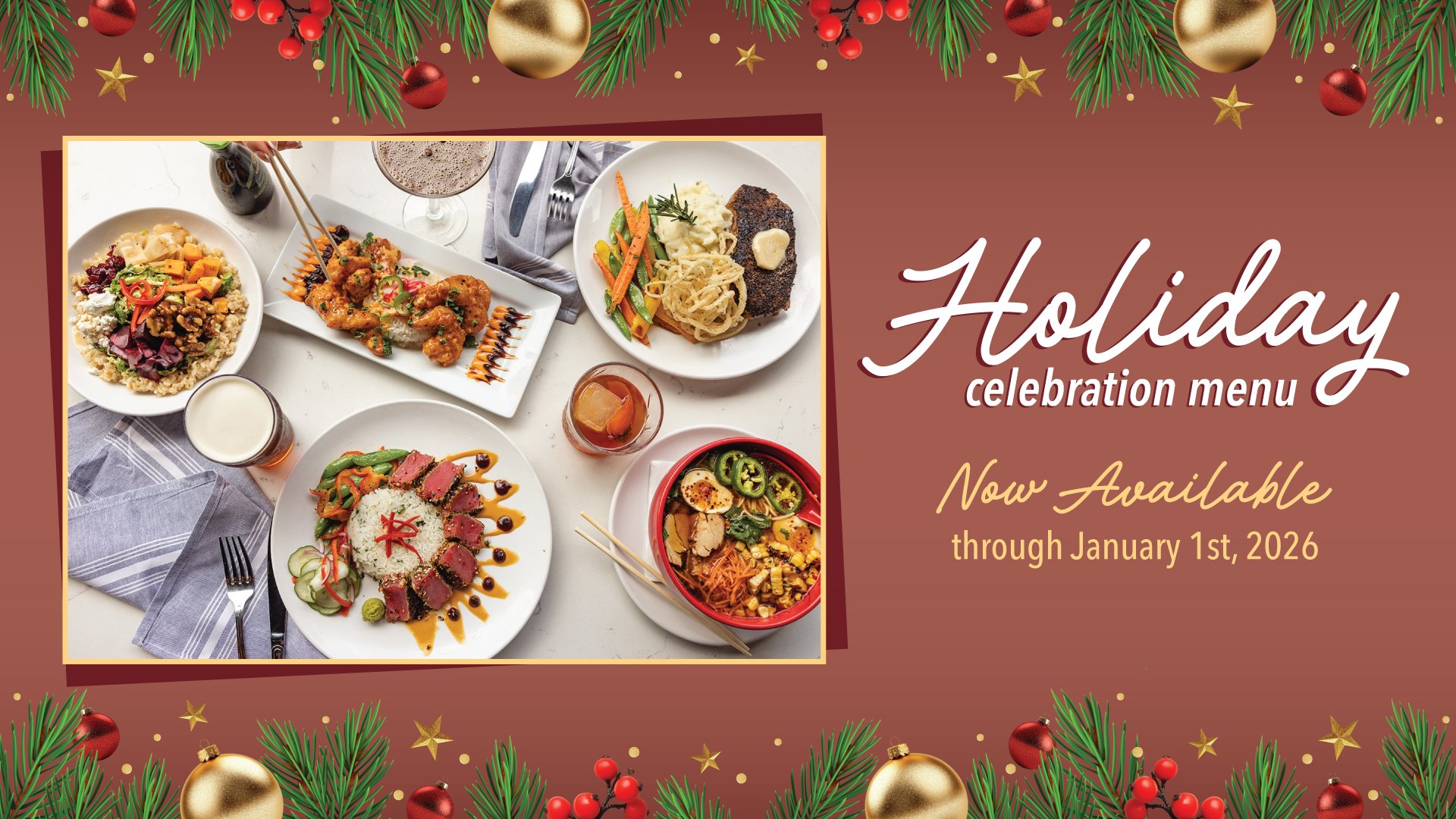 Holiday Menu
