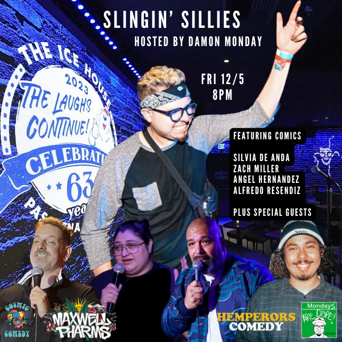 Slingin’ Sillies at The Ice House Dec 5
