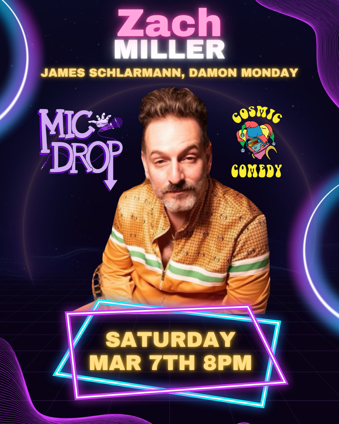 Mic Drop Comedy with Zach Miller March 7