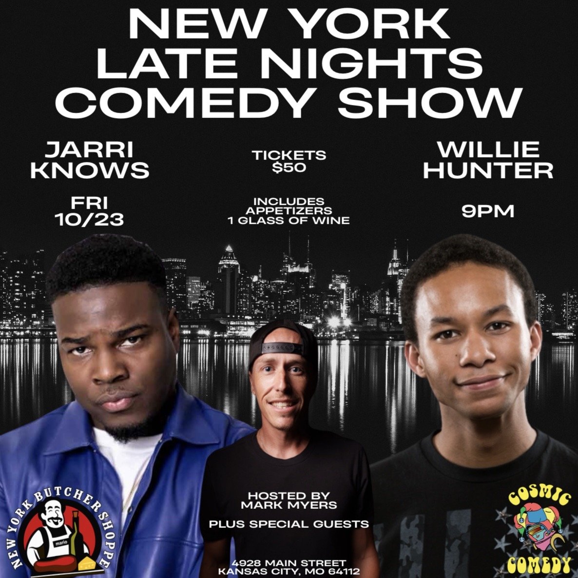 New York Late Night Comedy October 23