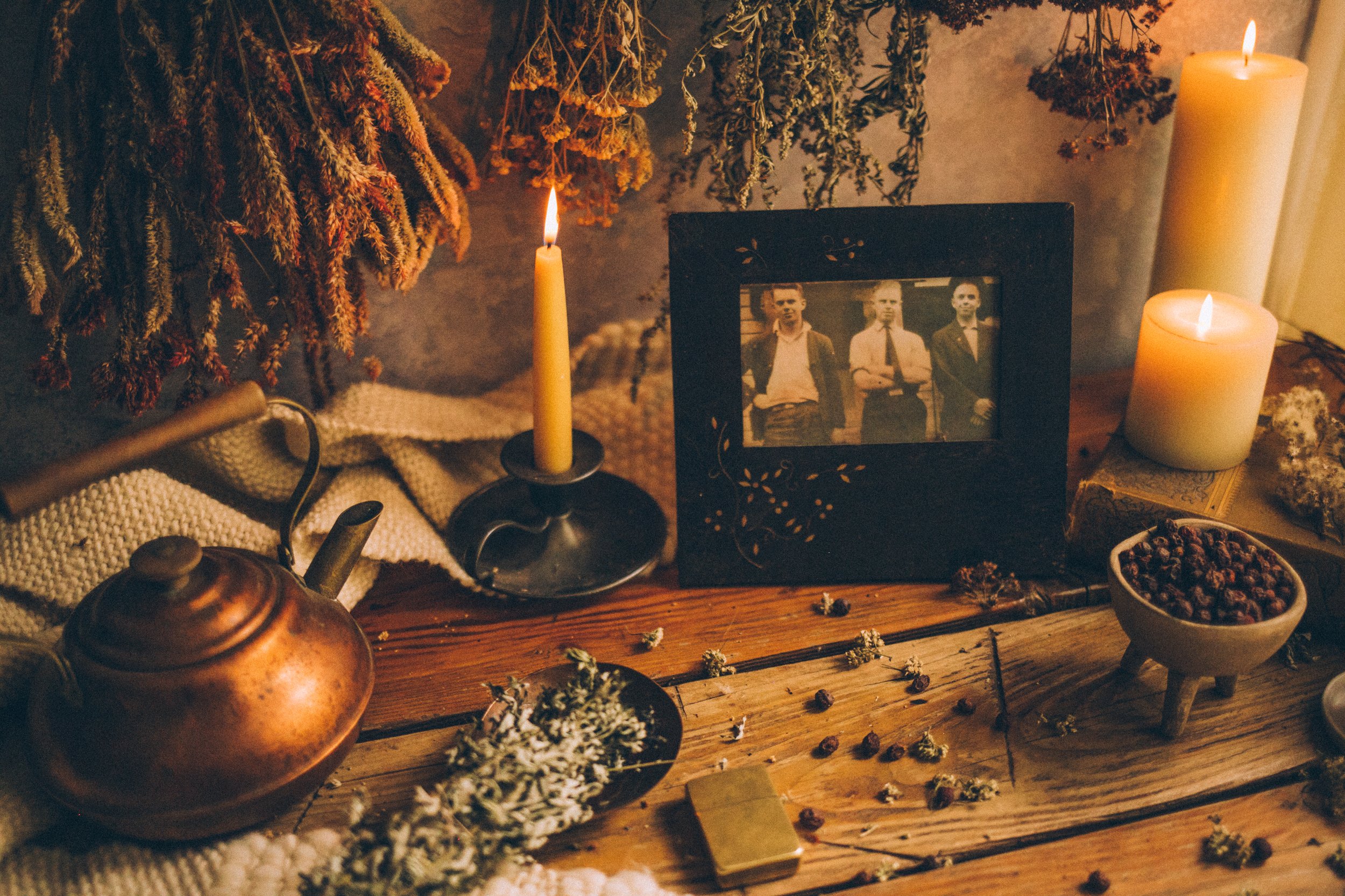 Samhain Rituals, Hawthorn, and the Thinning of the Veil — Hawthorn & Honey