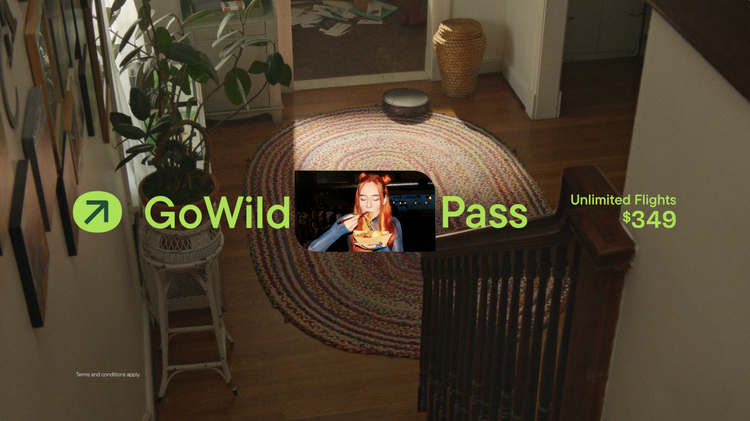 Frontier Airlines - Go Wild - Kim's Apartment