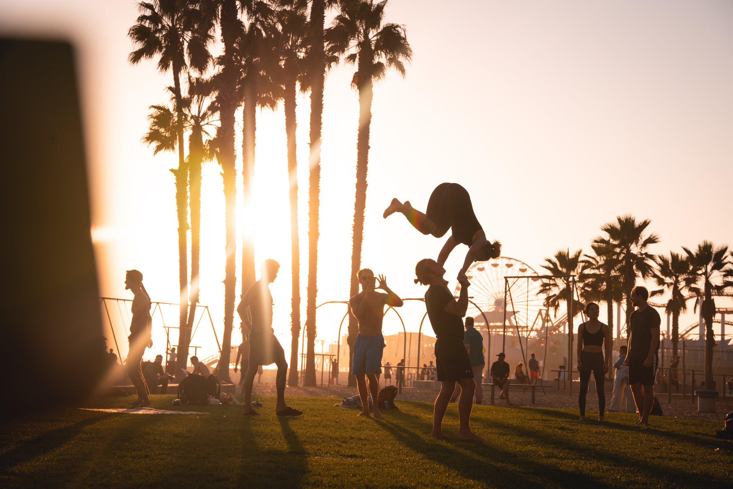 Sample beach park