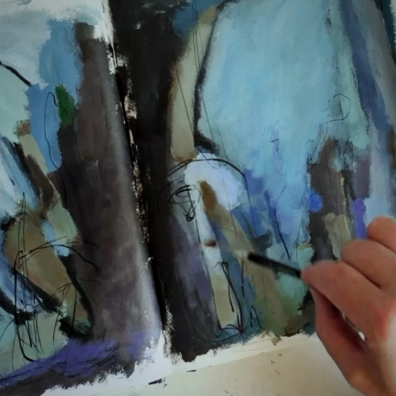 Abstract Encounters: becoming an artist