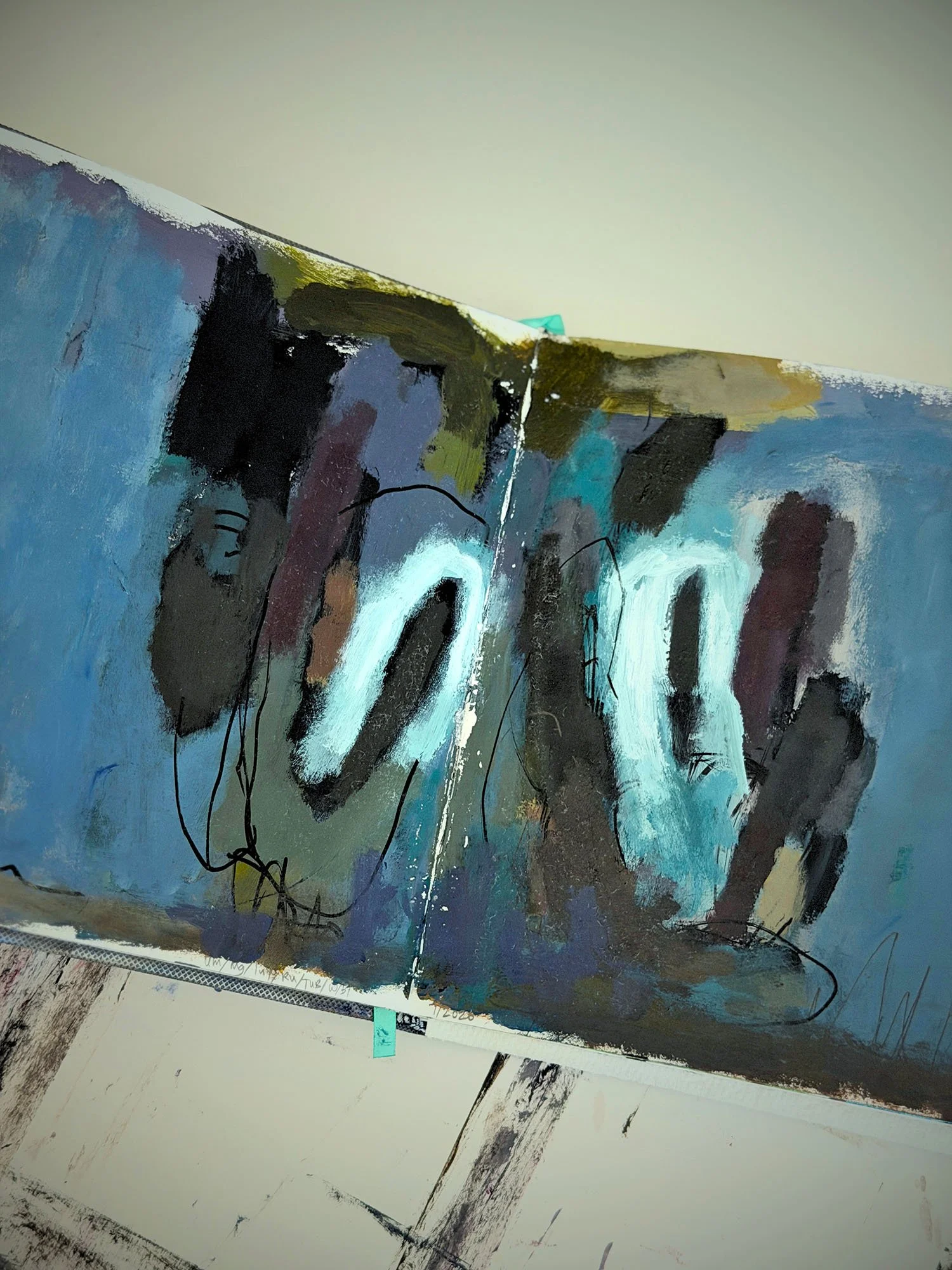 Painting traces
