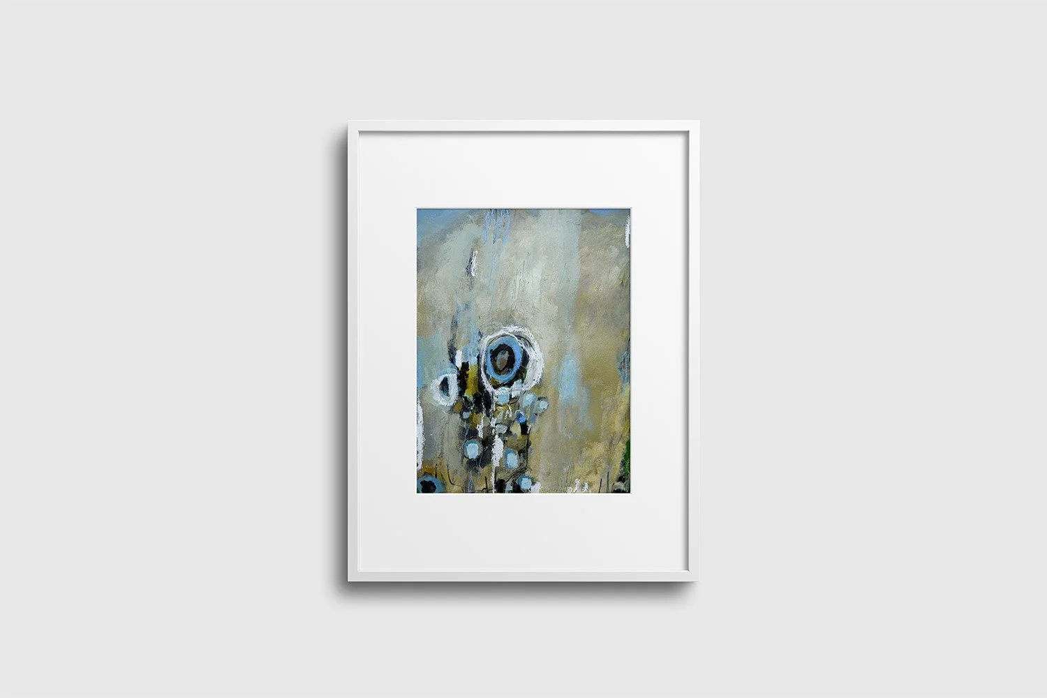 Humming Bee Breath, Exhale, 9x12 inches