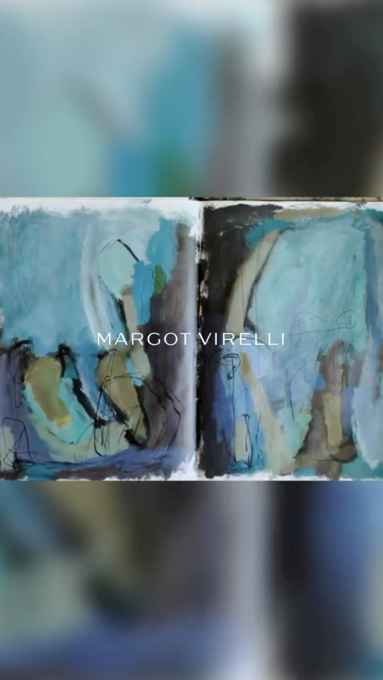 Abstract art in stages